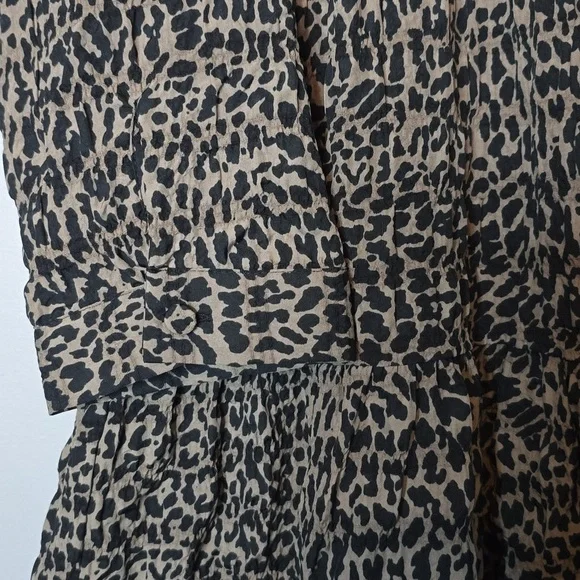 ZARA Leopard Print DRESS - Picture 3 of 5